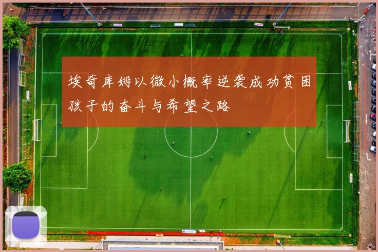 埃奇库姆以微小概率逆袭成功贫困孩子的奋斗与希望之路